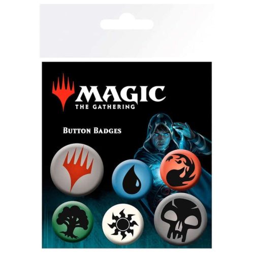 Magic The Gathering Mana Symbols kitűző csomag